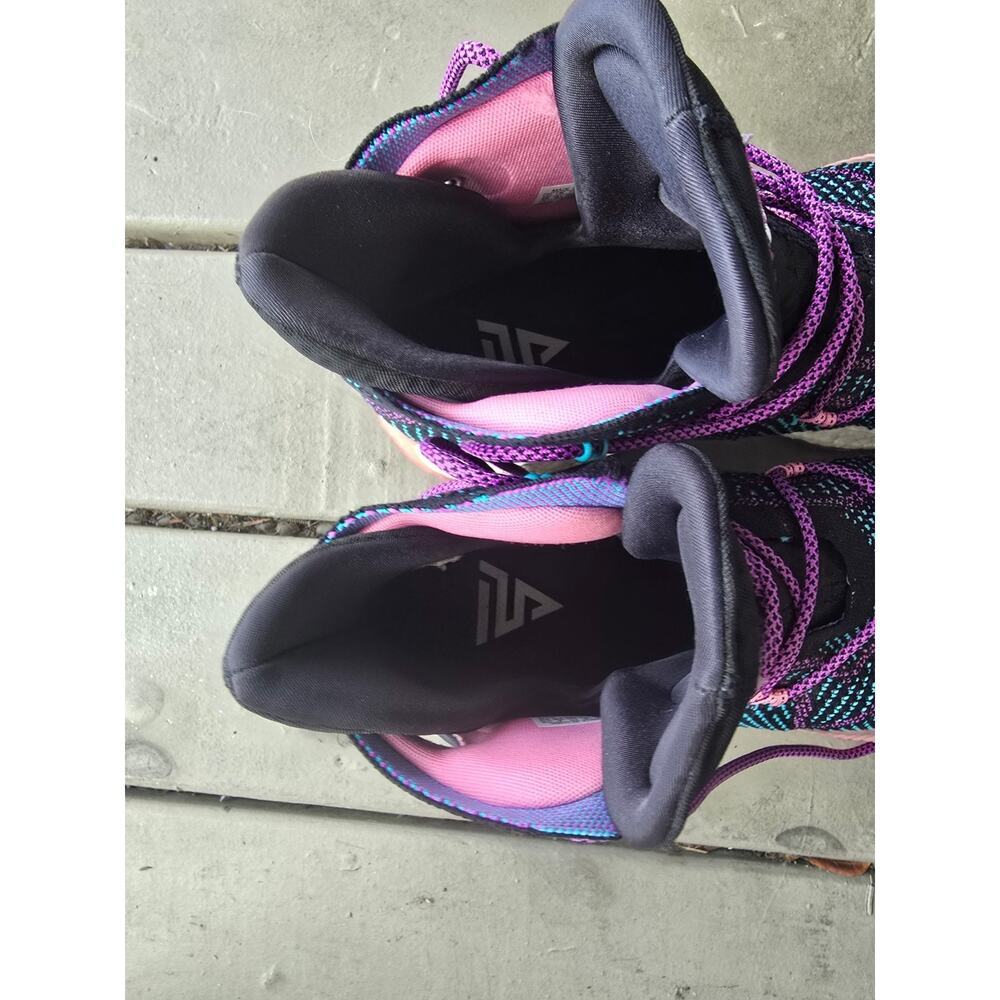 Adidas Crazy Explosive Swaggy P BB8338 Men's Black Pink Blue High Top Sneakers - Picture 8 of 12